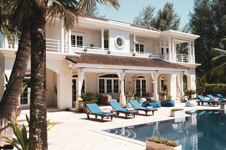 Die Villa von "Promis unter Palmen" auf Phuket. Hier haben sich bereits Eskapaden ereignet, die man vorher im Traum nicht für möglich hielt.