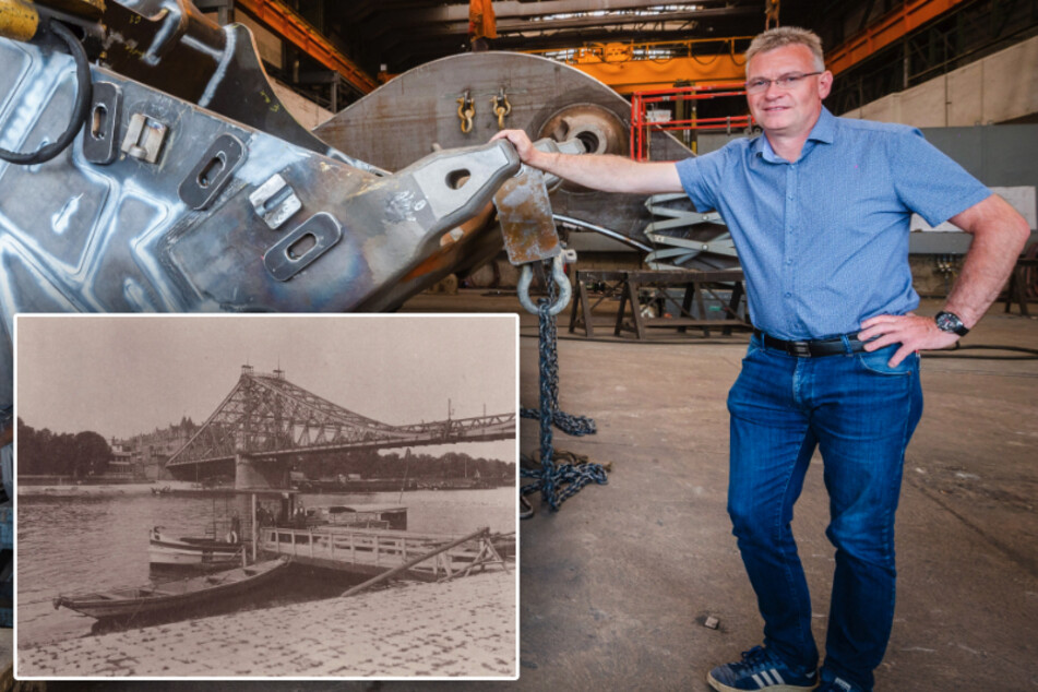 Diese Firma baute das Blaue Wunder in Dresden: Zwickauer Stahl-Experten sind Deutschlands Brücken-Könige