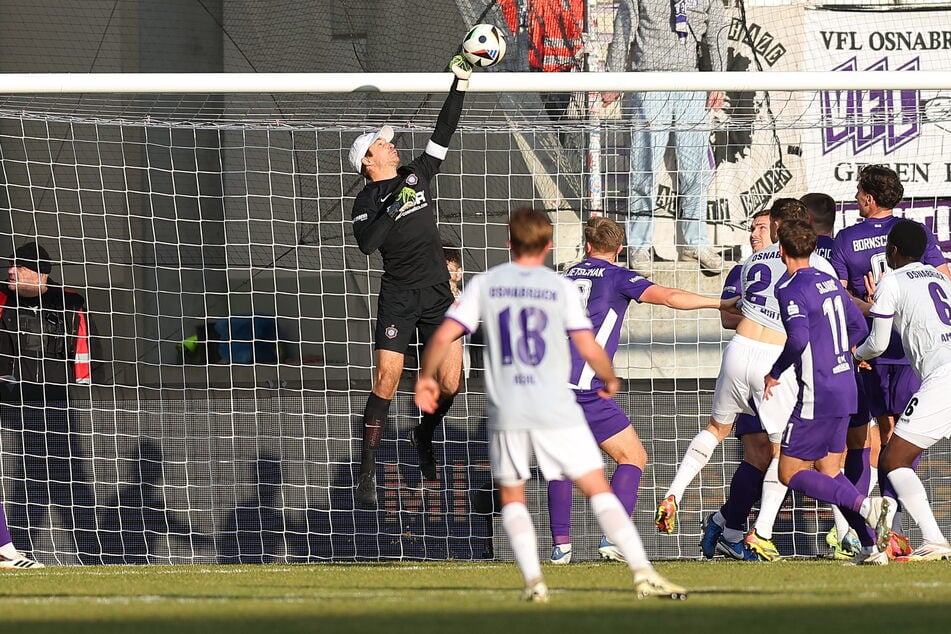 FCE-Keeper Martin Männel (36) will auch in Wiesbaden seine Kiste sauber halten.