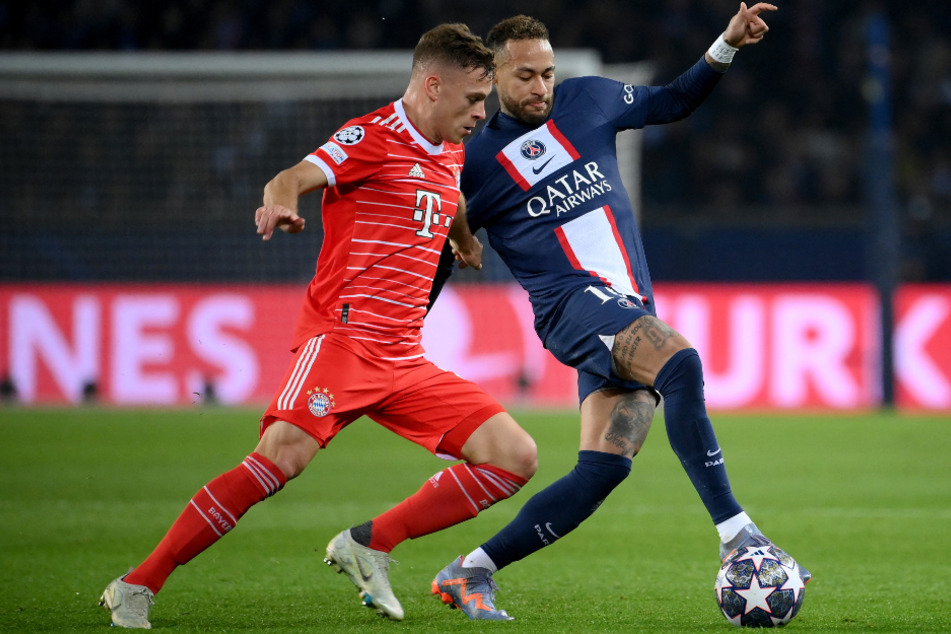 Nicht nur im Rückspiel gegen die Bayern wird Neymar (31, r.) dem FC Paris Saint-Germain nicht zur Verfügung stehen.