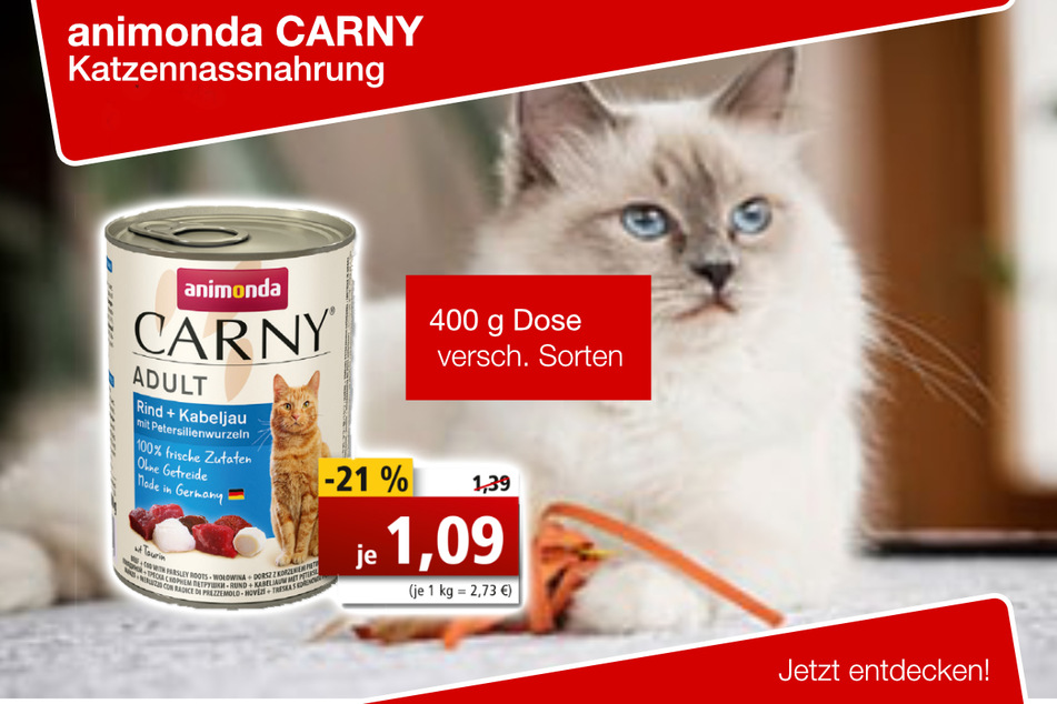 animonda CARNY, Katzennassfutter