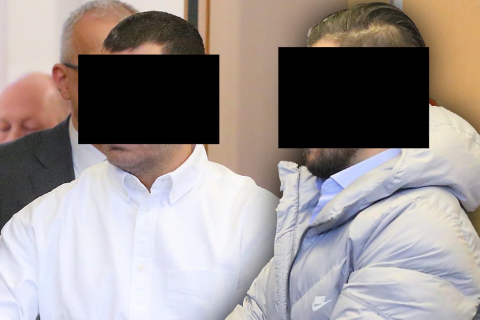 Emad (l.) muss am längsten in den Knast. Er muss sechs Jahre hinter Gitter, sein Bruder Nabel (r.) fünf Jahre und neun Monate.