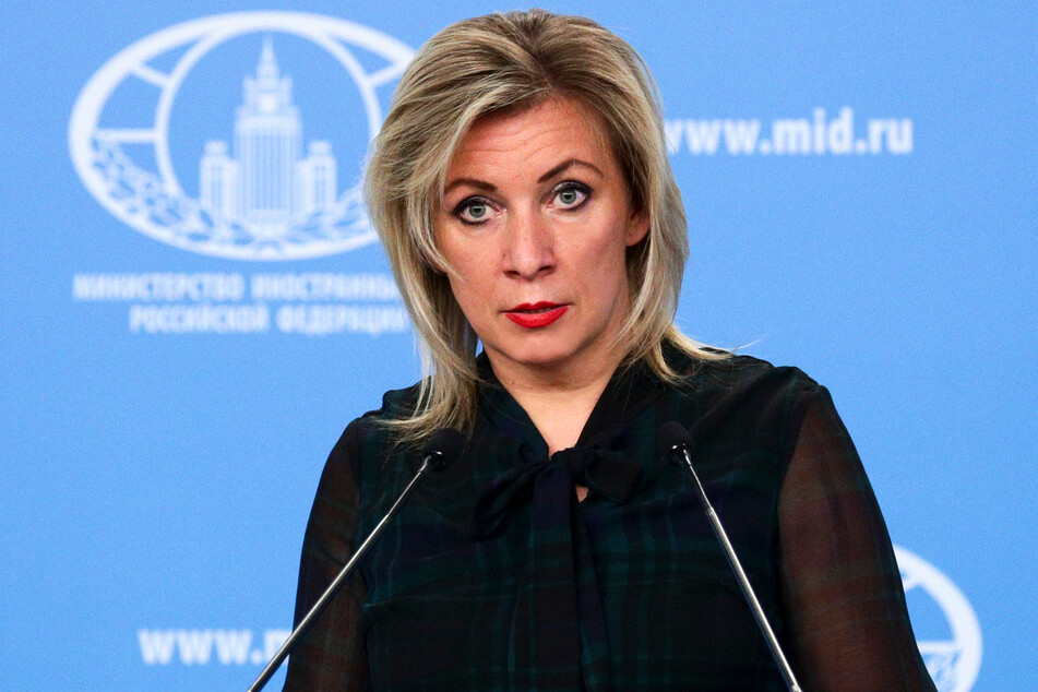 Russlands Außenamtssprecherin Maria Sacharowa.