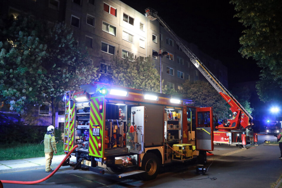 Die Feuerwehr musste im Mai 2018 zum Otto-Reinhold-Weg ausrücken.