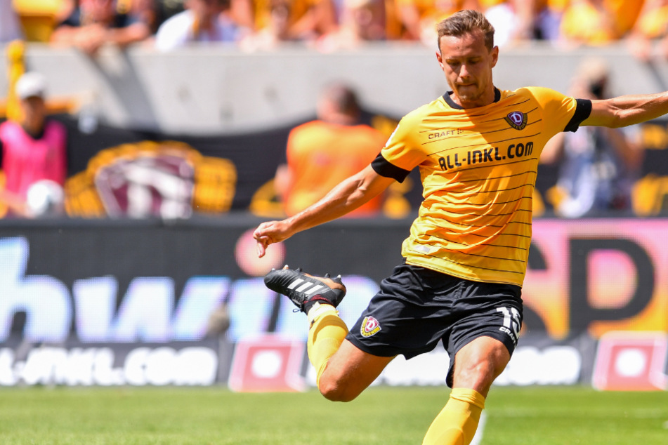 Er macht weiter! Chris Löwe will mit Dynamo in der 3. Liga möglichst oben mitspielen.