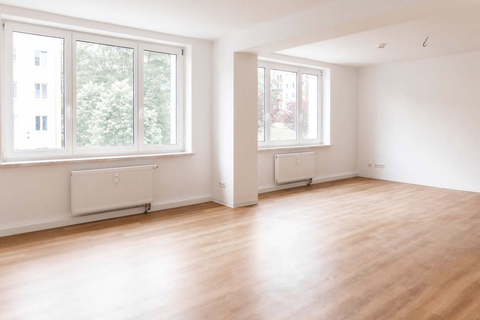 Wohn- & Essbereich der 5-Zimmer-Wohnung