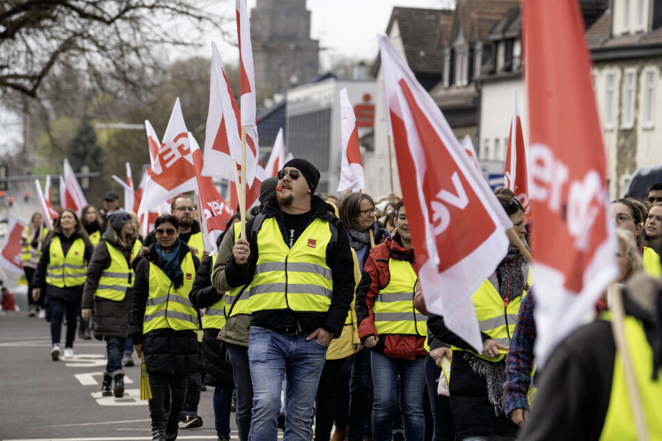 Vom Verdi-Streik am Donnerstag werden Kitas und Verwaltungen in ganz Hessen betroffen sein.