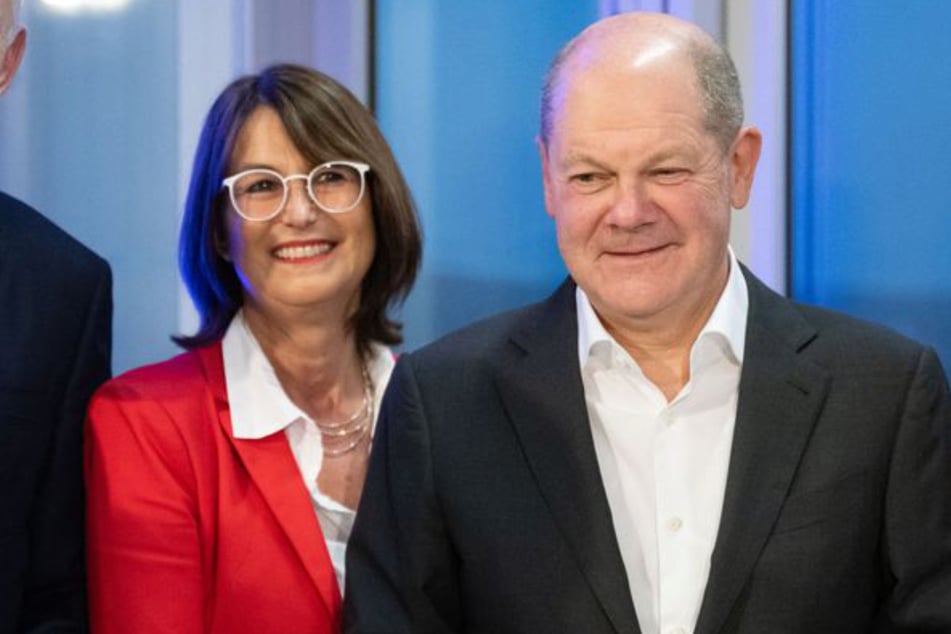 Silke Lohmiller traf den ehemaligen Bundeskanzler Olaf Scholz Ende 2023 zu einem geschäftlichen Termin in Heilbronn. (Archivfoto)