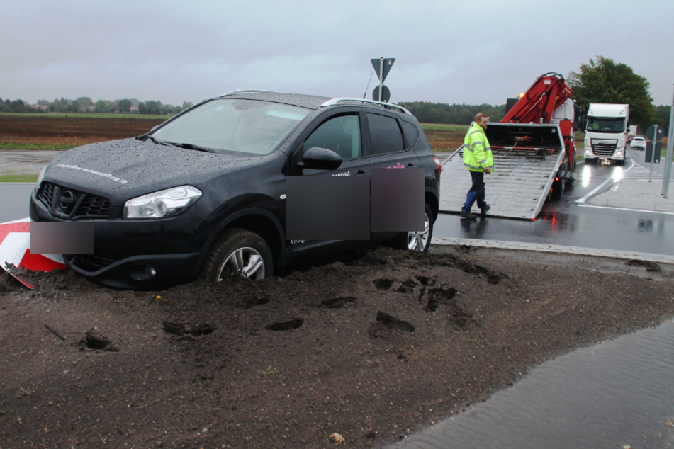 Eine Frau (50) verursachte am gerade entschärften Unfallschwerpunkt den ersten Crash.