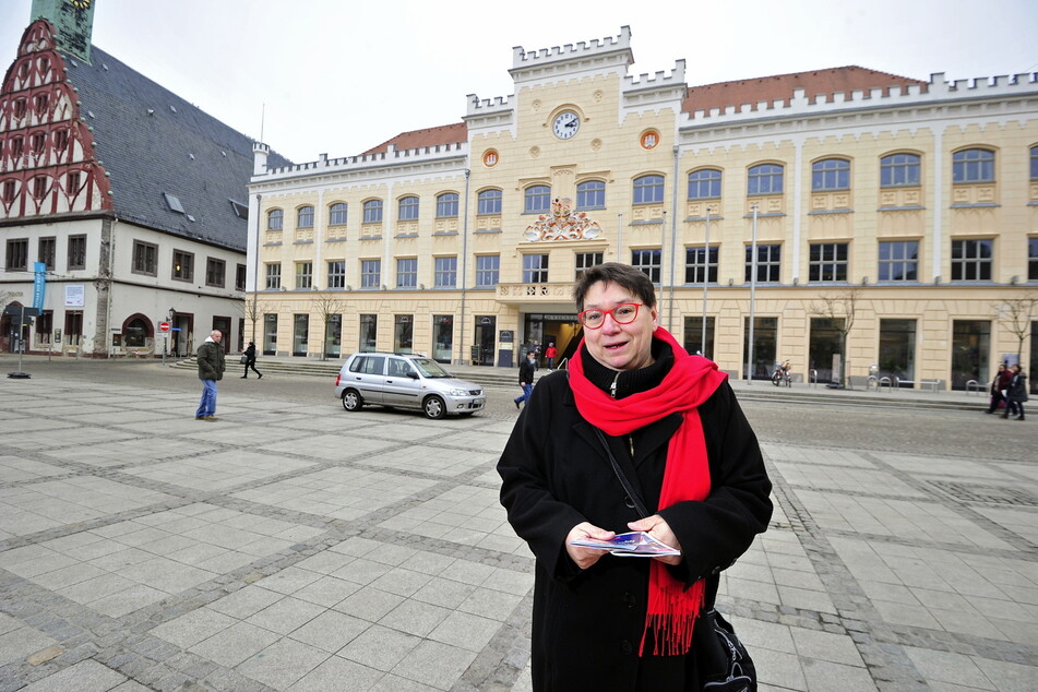 Ute Brückner (63, Linke) setzt sich gegen die Abschaffung des kostenfreien Vorschuljahres in Zwickau ein.