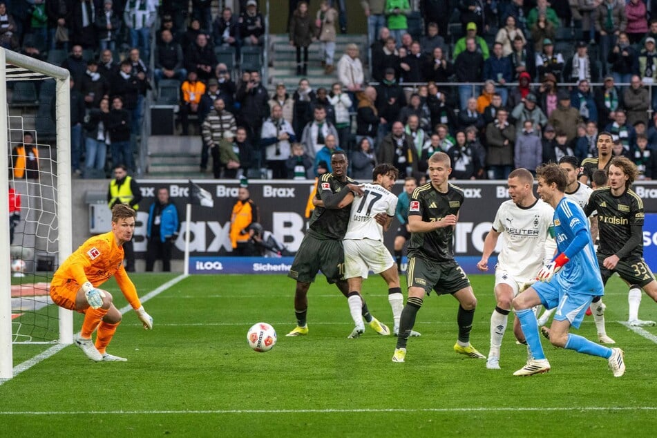 Nach dem Kurzeinsatz gegen Borussia Mönchengladbach war man in Berlin voll des Lobes über Dmytro Bohdanov (M.).