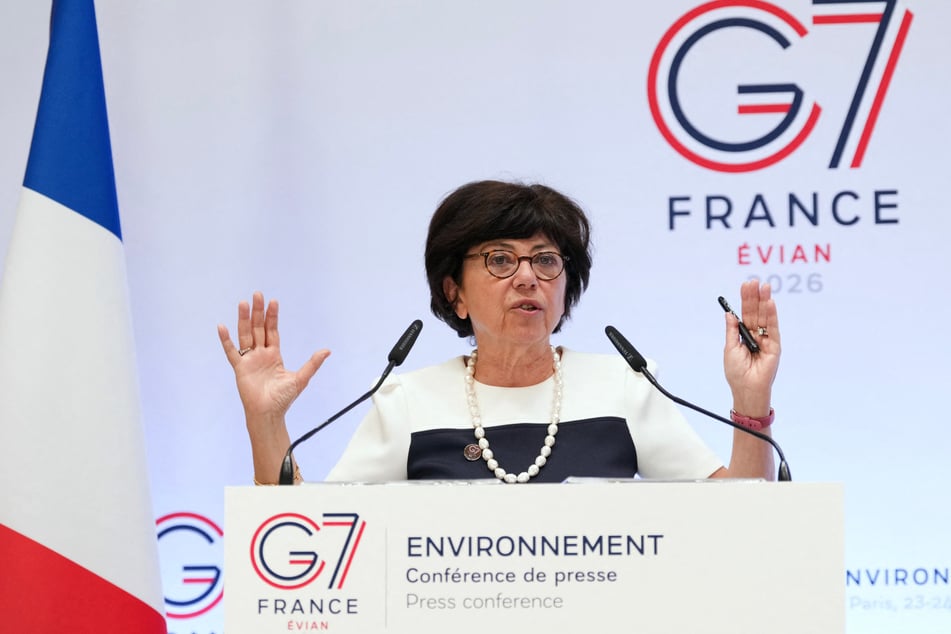 France's ecology minister Monique Barbut said the G7's decision to avoid talks of climate change was meant to avoid divisions.