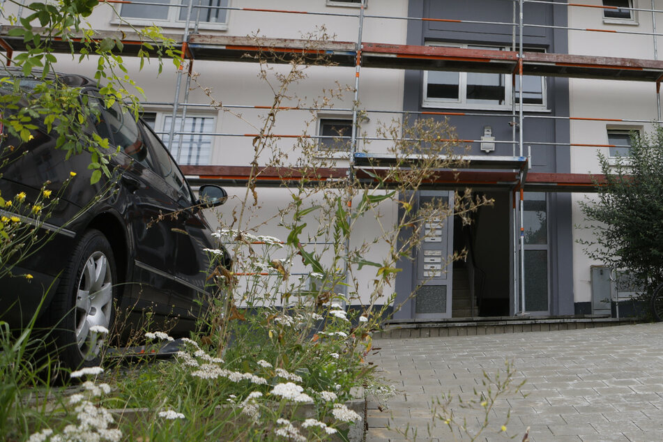 Die Polizei musste sich gewaltsam Zutritt zu der Wohnung des streitenden Paares verschaffen.