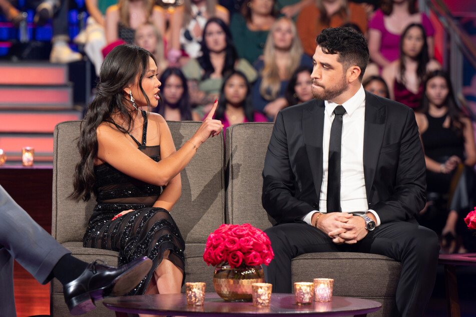 Jenn (l.) confronted Devin about their shock split before their engagement aired.