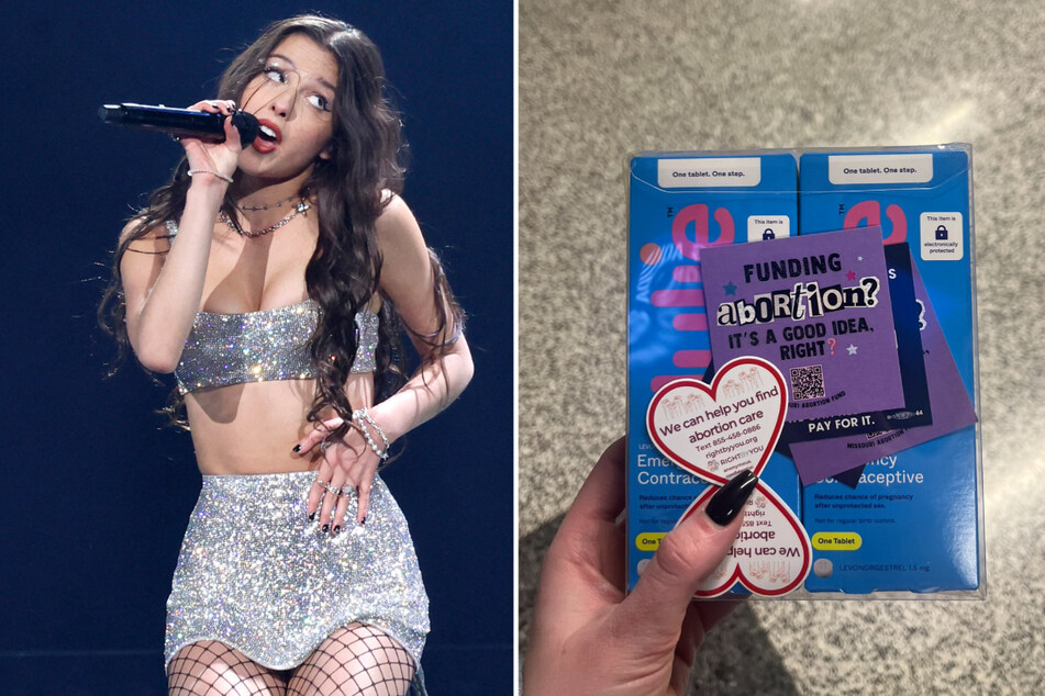 Olivia Rodrigo offered free emergency contraceptive pills at the latest stop on her GUTS World Tour.