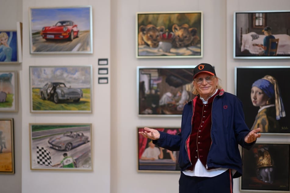 Rund 150 Werke des Kult-Komikers werden im "Kempi" bis Anfang Januar ausgestellt.