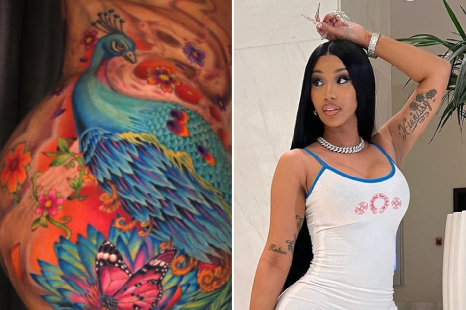 Rapper Cardi B has more than a few tattoos, and they range from tiny to huge!