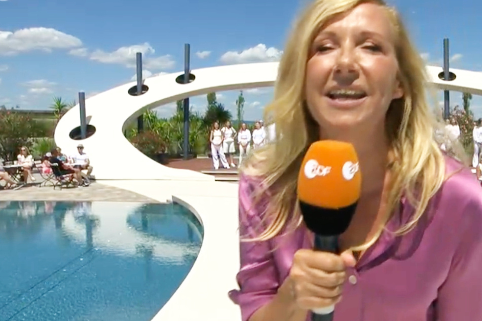 Die ehemalige Leistungsschwimmerin Andrea "Kiwi" Kiewel (57) ist schon seit vielen Jahren die Moderatorin des ZDF-Fernsehgartens.