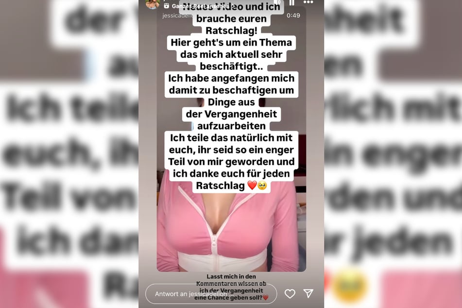 Mit einer Instagram-Story wies Jessica Delion (25) auf ein neues, sehr persönliches Reel hin, welches sie kurz zuvor veröffentlicht hatte.