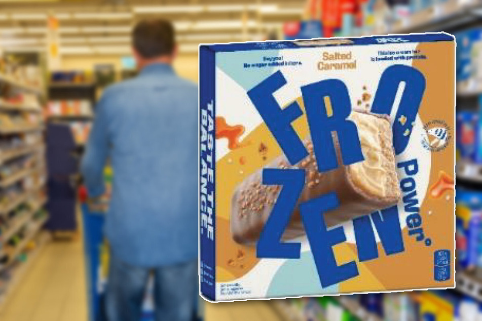 Die Protein-Eisriegel der Marke "Frozen Power" enthalten 0,8 Gramm Ei pro Portion. Allergiker sollten daher vorsichtig sein.