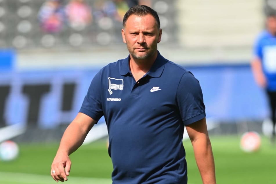 Hertha-Coach Pal Dardai (45) geben die beiden Auftaktniederlagen anscheinend noch keinen Anlass zur Sorge.