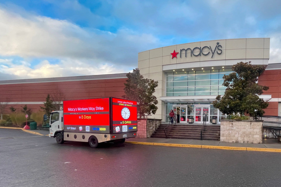 Macy's workers launch three-day Black Friday strike in Washington