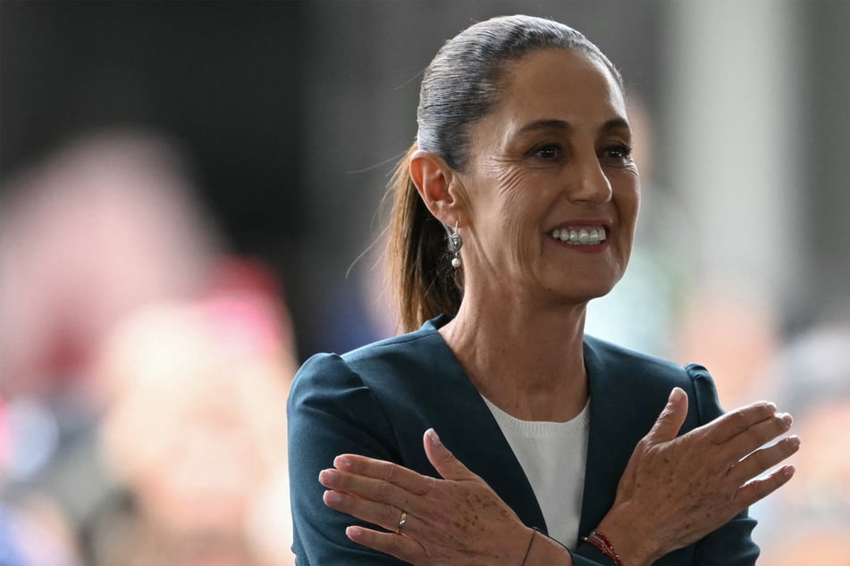 Mexico's Claudia Sheinbaum celebrates astonishing approval ratings at first anniversary