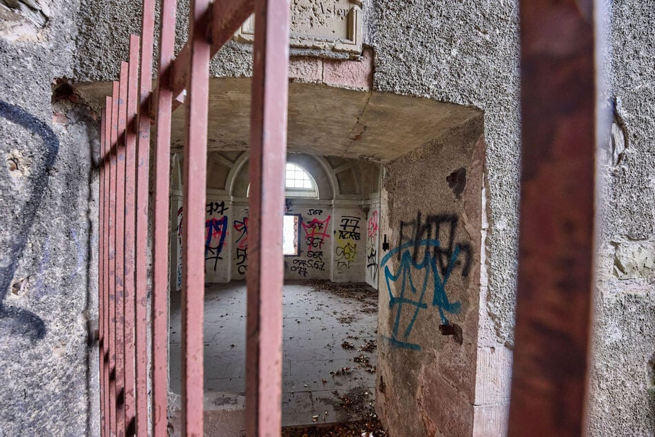 Das ehemalige Arbeitszimmer des preußischen Generals Aster: Hier wurde die Tote entdeckt.