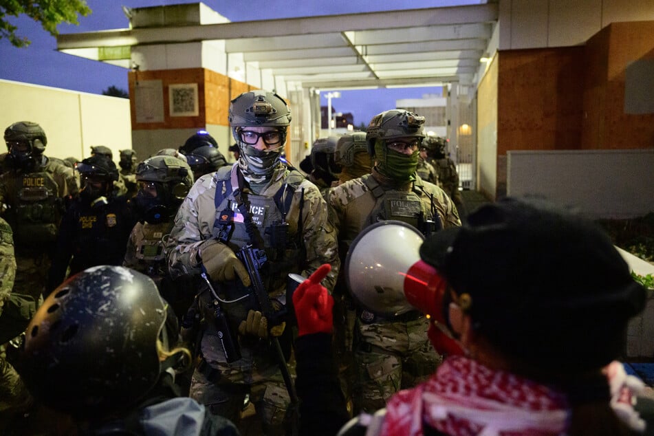 President Donald Trump's deployment of the National Guard made the situation worse, not better in Portland, local police claim.