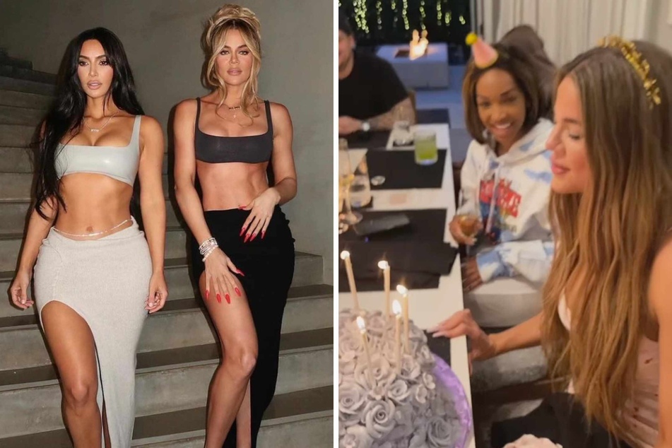 Kim Kardashian posts for sister Khloé's birthday amid season-long feud