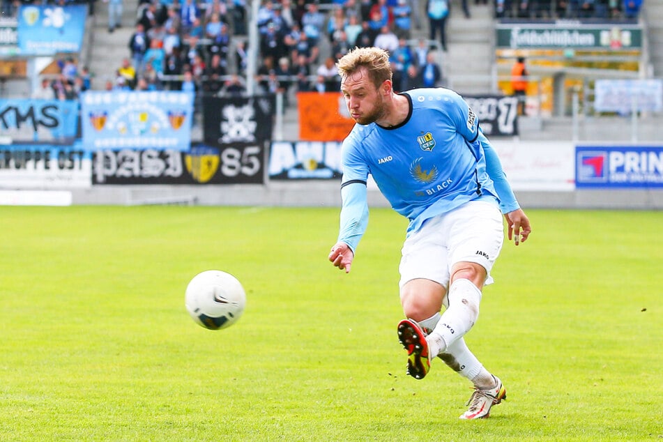 Wenn Felix Brügmann abzieht, wird es meist torgefährlich. 13 Treffer hat er in 25 Regionalliga-Einsätzen bereits erzielt.