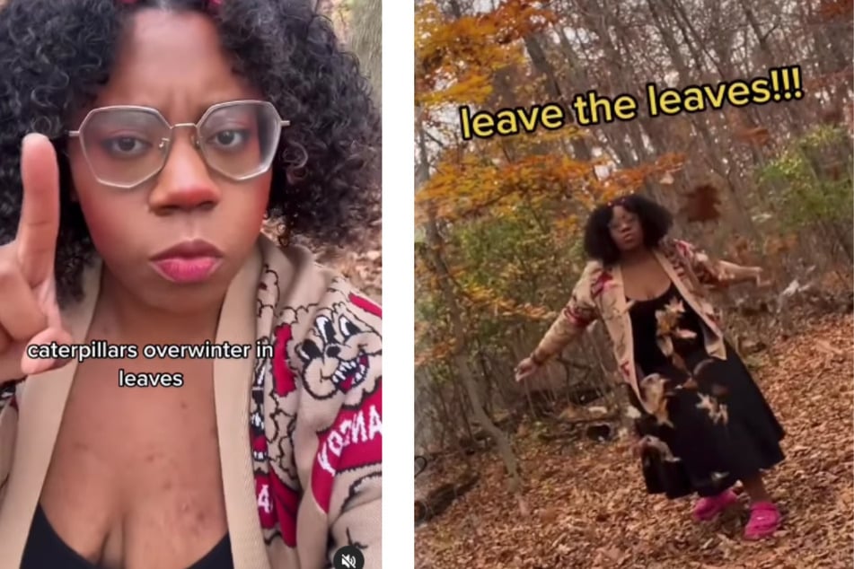 Forager extraordinaire Alexis Nikole took to social media with a message for the masses: "leave the leaves!"