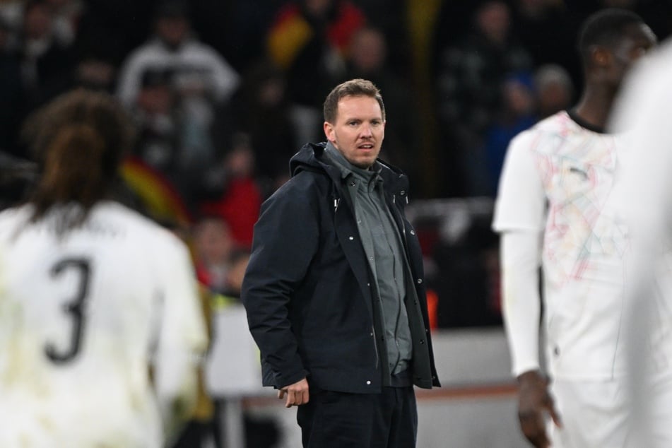 Bundestrainer Julian Nagelsmann (38) forderte nach Abpfiff Unterstützung für die deutschen Nationalspieler - zumindest, solange sie das DFB-Trikot tragen.