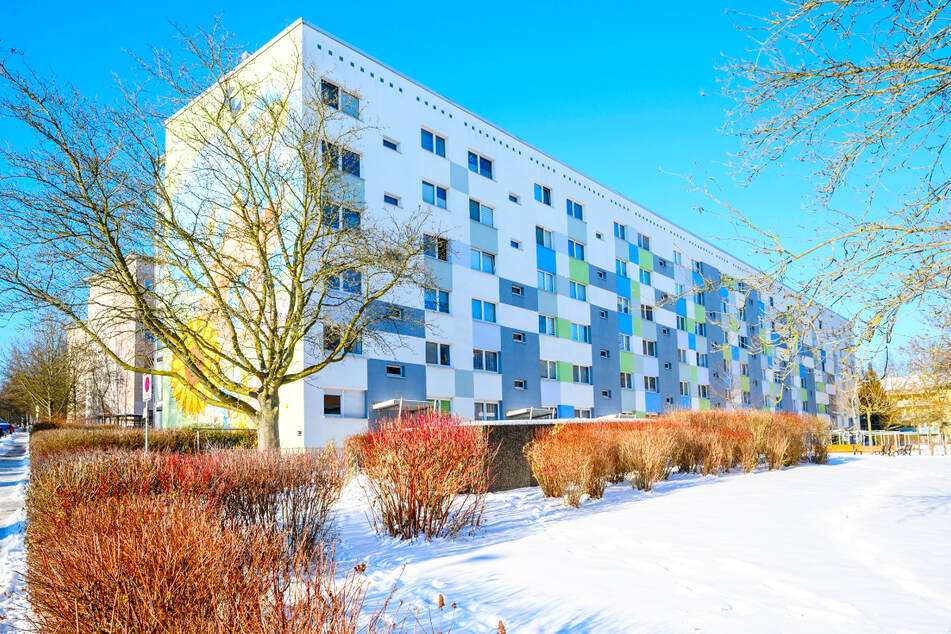 Außenansicht Hauseingänge