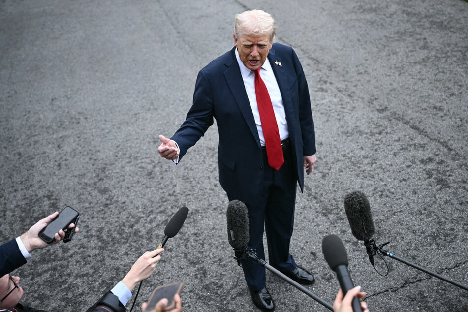 President Donald Trump called Portland a "never-ending disaster" and blamed the "radical left" in an unhinged rant on social media.