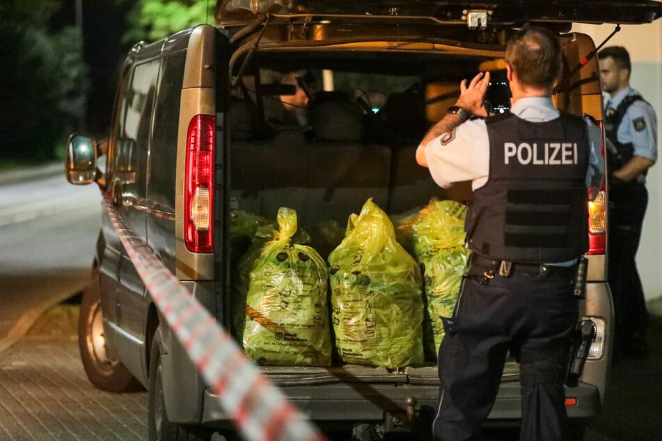 Die Kriminalpolizei fand in beiden Wohnungen insgesamt 1200 Cannabispflanzen.