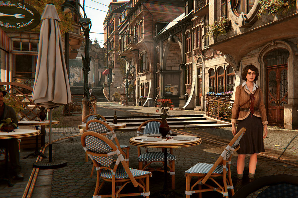 In Syberia: The World Before, the player is immersed in an atmospheric world full of steampunk elements.