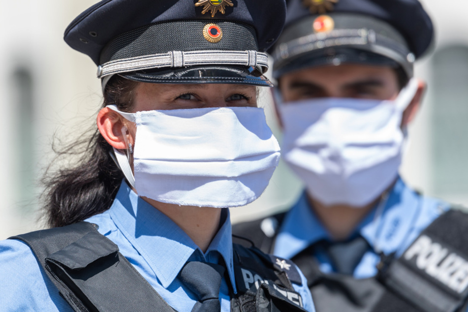 Die Infektionsrate bei Polizisten ist offenbar nicht höher, als in der Allgemeinbevölkerung. (Archiv)