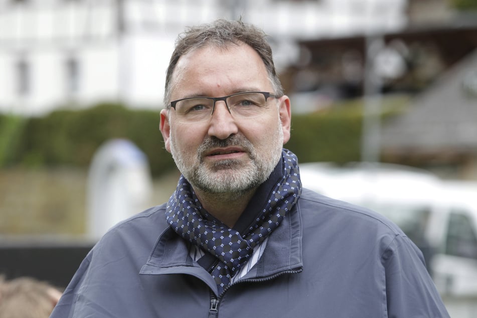 Bürgermeister des Kurorts Rathen, Roman Rolof (55, Freie Wähler).