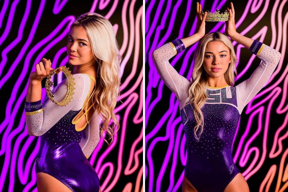 Olivia Dunne proves she's the queen of gymnastics with viral snaps
