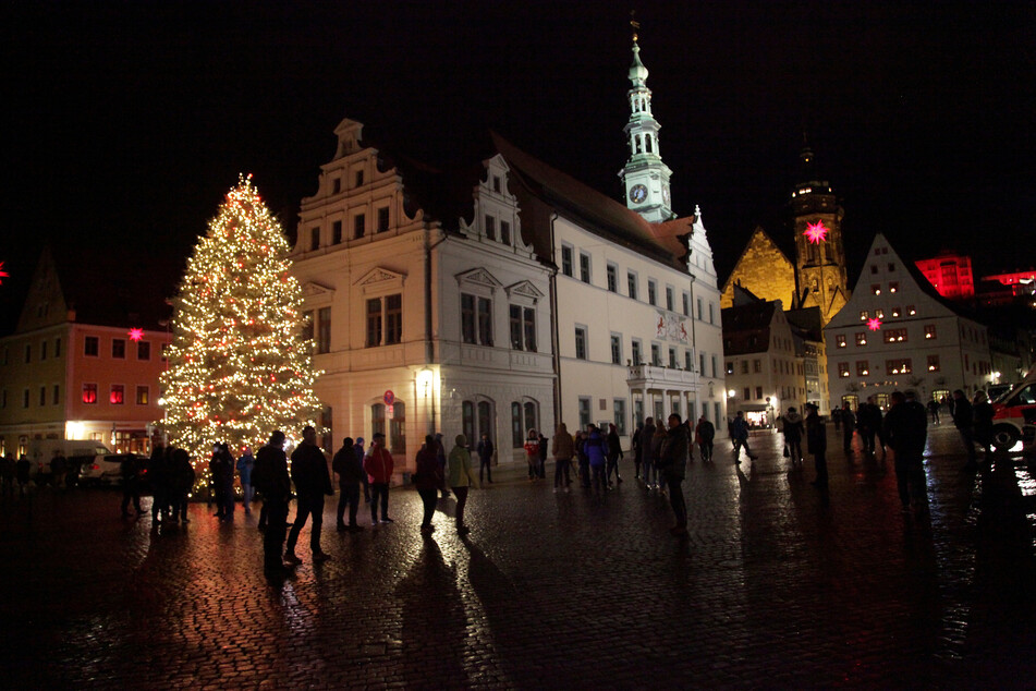 Der Vorfall ereignete sich am 29. November auf dem Marktplatz in Pirna.