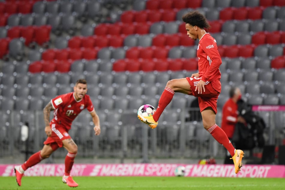 Leroy Sané gab sein Debüt für den FC Bayern München.