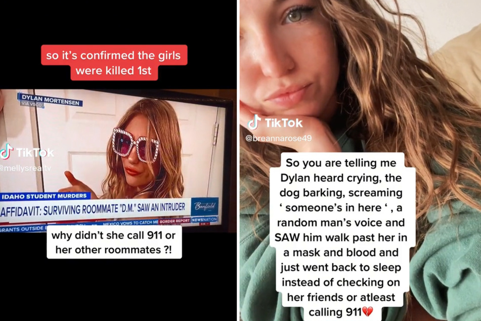 TikTok sleuths were critical of the roommate's actions, despite the fact that she has been cleared by investigators.