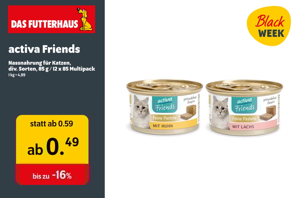 activa Friends Nassnahrung für Katzen