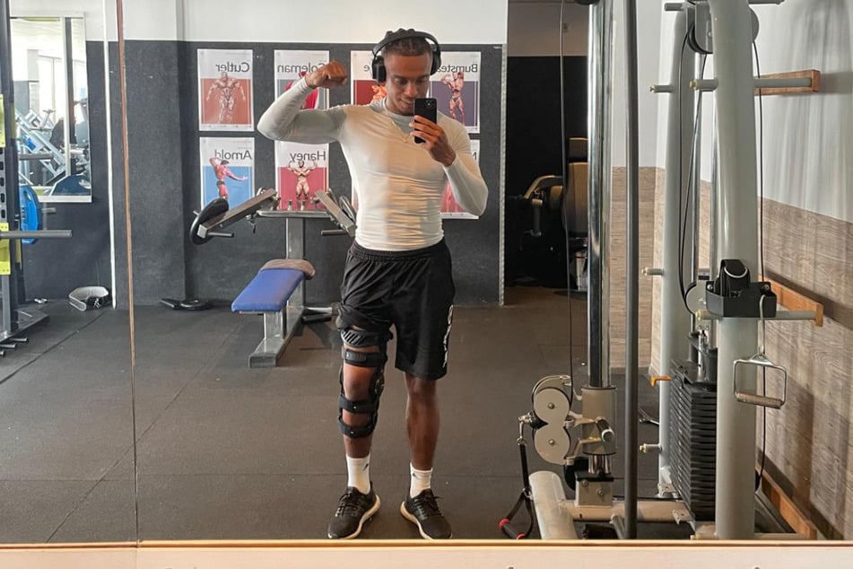 Martial Ekui powert in der Reha. Im Herbst will er wieder zurück sein.