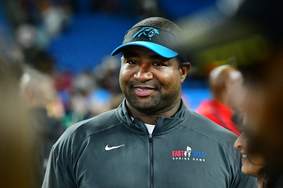 Defensive line coach Sam Mills III was let go from the Washington Commanders on Tuesday.
