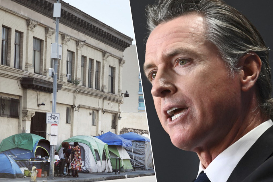 Gavin Newsom stokes outrage with executive order to clear California homeless encampments