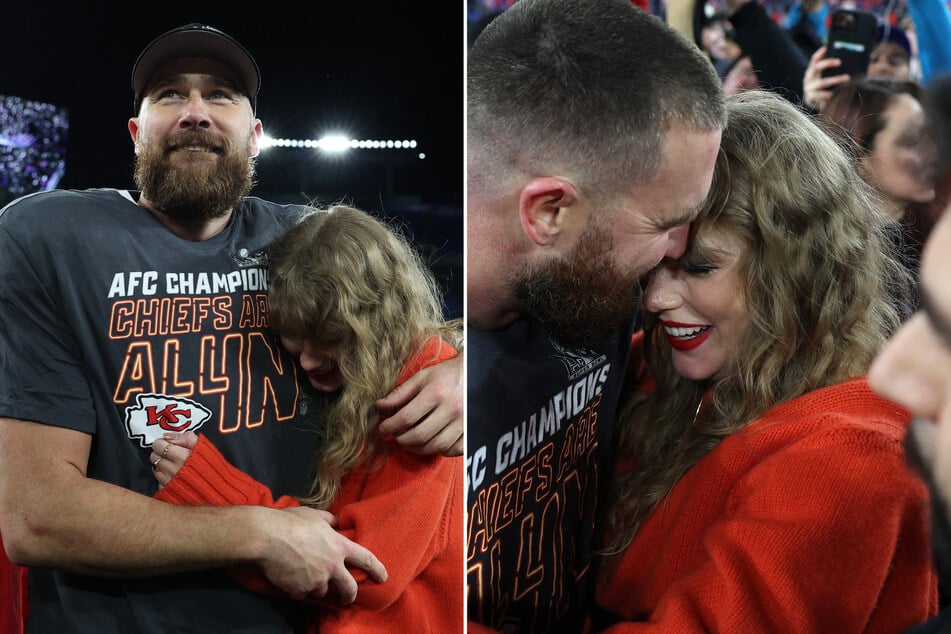 Travis Kelce shouts out Taylor Swift ahead of Super Bowl: "Thanks for joining the team"