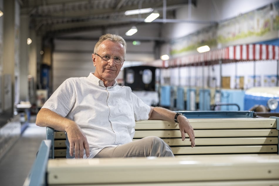 Der kaufmännische Geschäftsführer der Parkeisenbahn Dietmar Holz (64) sitzt ab August für das BSW im Chemnitzer Stadtrat.