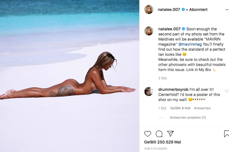 Natasha (20) bekam für dieses Foto in gut zwei Stunden mehr als 250.000 Likes. Eine Stunde später waren es sogar mehr als 300.000.